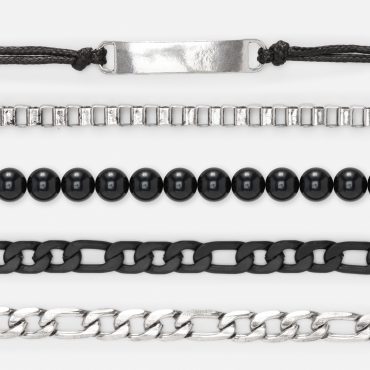 5-Pack Grunge Bracelets