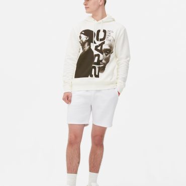 Tupac Oversized Graphic Hoodie