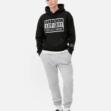 Parental Advisory Graphic Hoodie