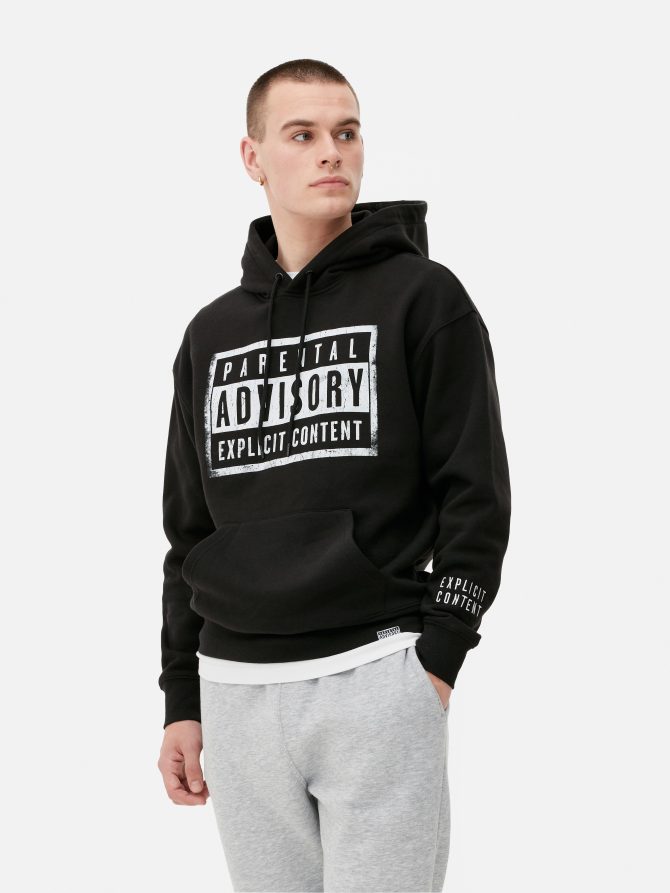 Parental Advisory Graphic Hoodie - Image 2