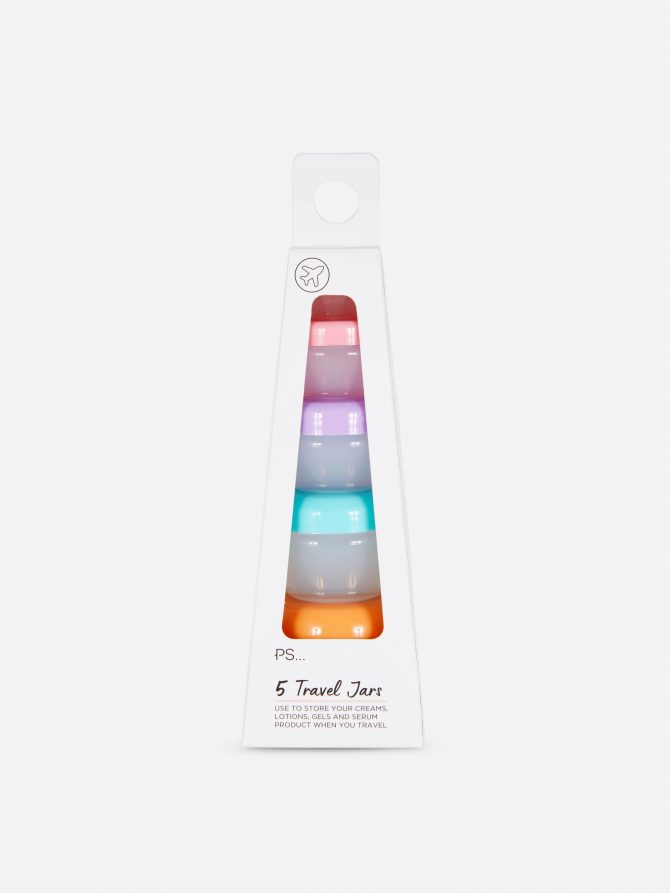 5-Pack Cosmetic Jars - Image 3