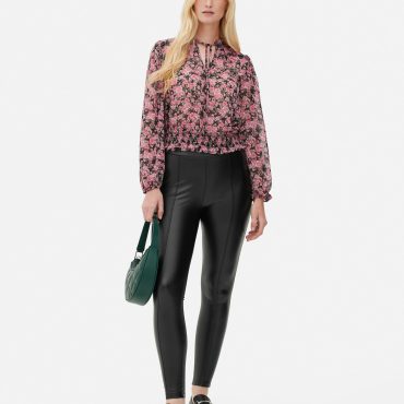 Floral V-Neck Blouse