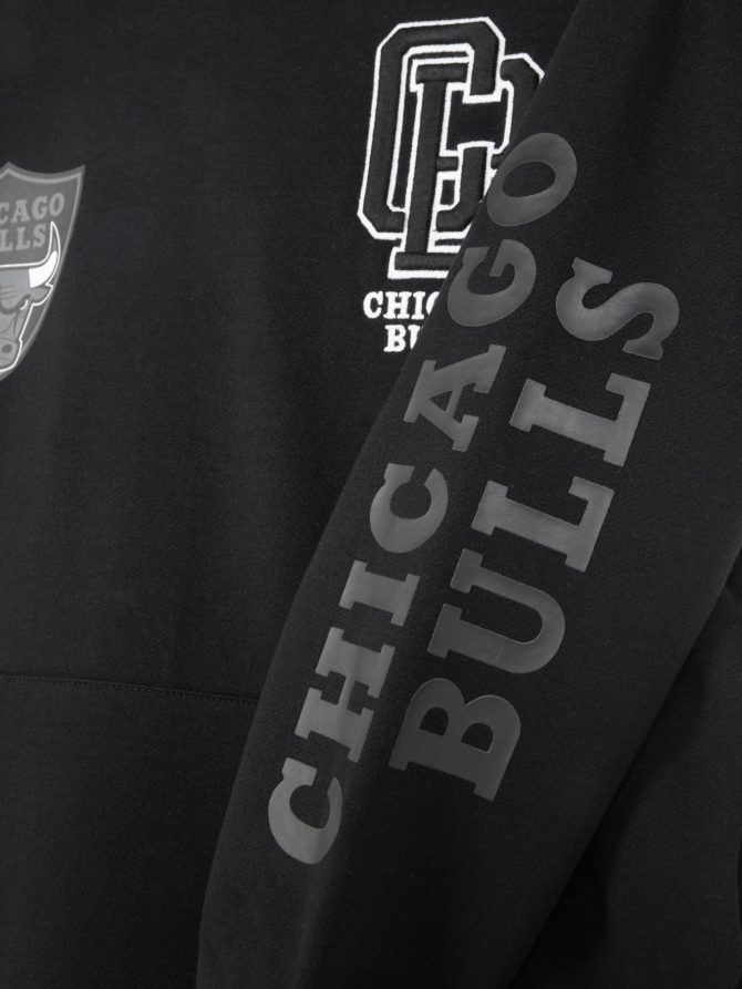 NBA Chicago Bulls Black/White Hoodie - Image 5