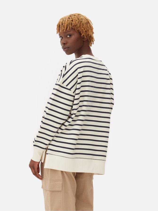 Oversized Crew Neck Sweatshirt - Image 4
