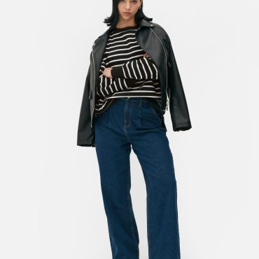Oversized Crew Neck Sweatshirt