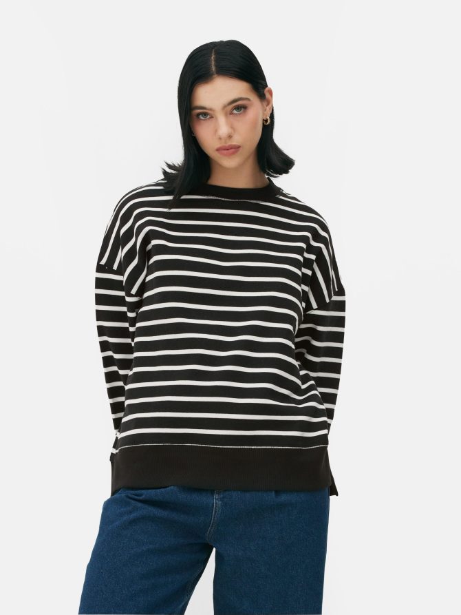 Oversized Crew Neck Sweatshirt - Image 2