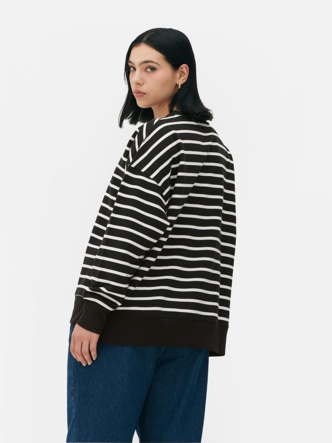 Oversized Crew Neck Sweatshirt - Image 4