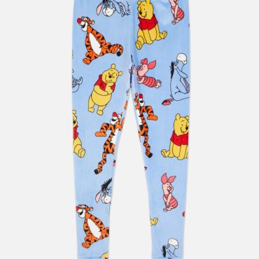 Disney’s Winnie The Pooh Velour Pajama Leggings