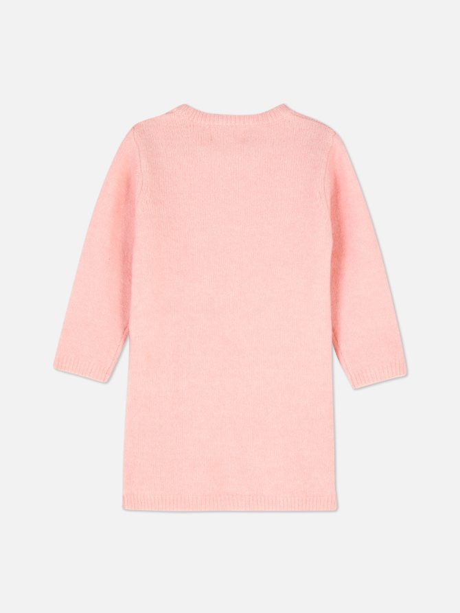 Unicorn Knit Dress and Tights Set - Image 4