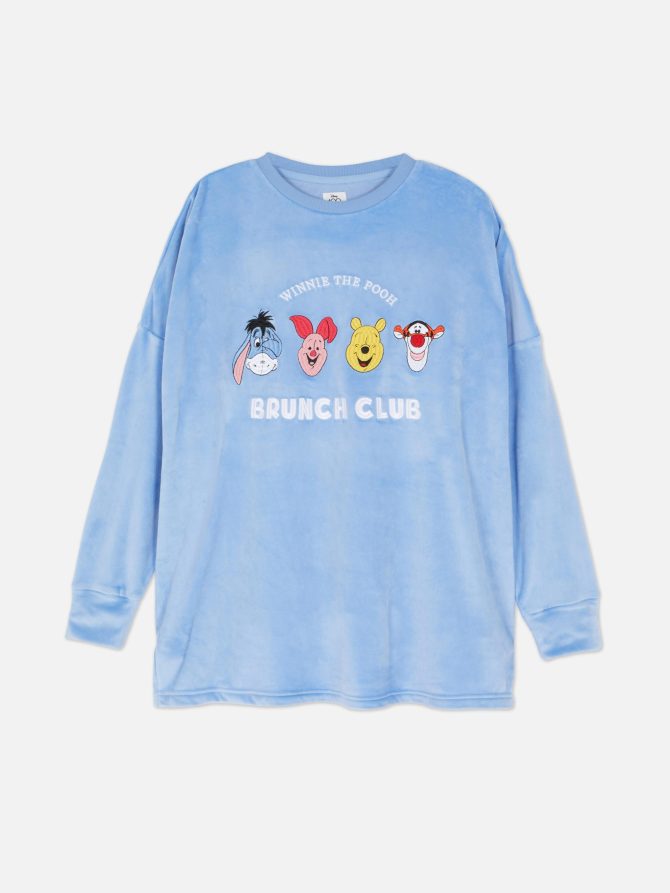 Disney’s Winnie The Pooh Velour Pajama Top