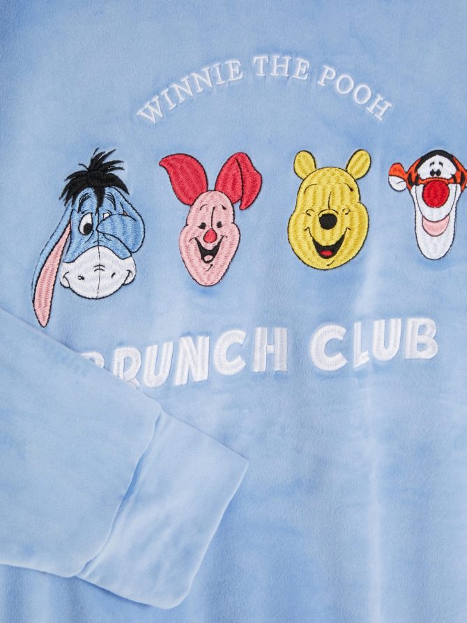 Disney’s Winnie The Pooh Velour Pajama Top - Image 2