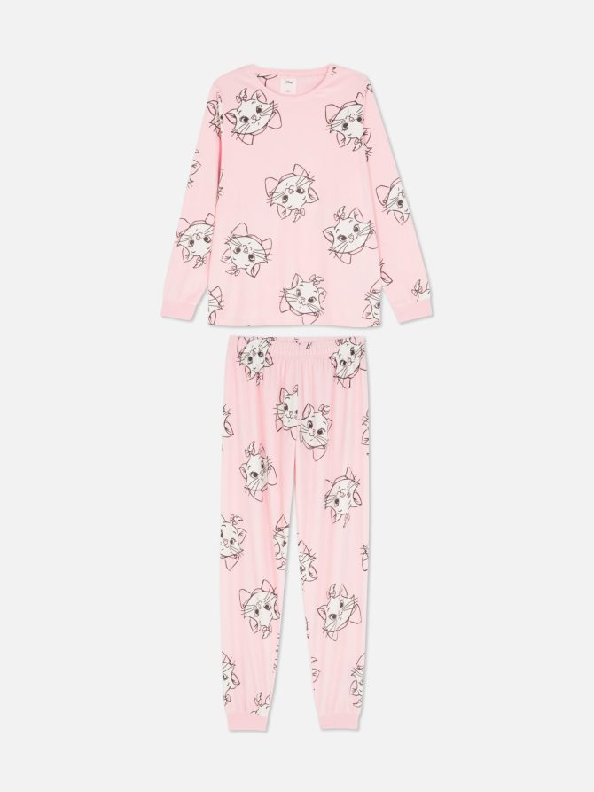 Disney’s Character Print Velour Pajamas