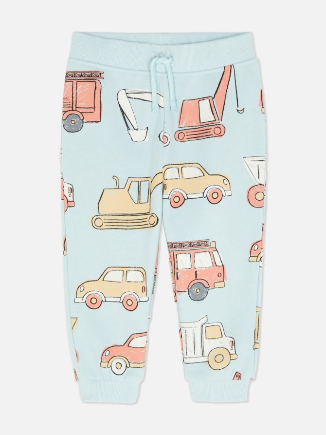 Vehicle Print Joggers - Image 3