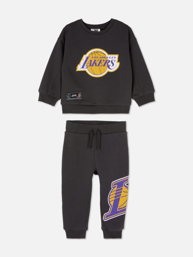 NBA Los Angeles Lakers Sweatshirt and Joggers Set - Image 3