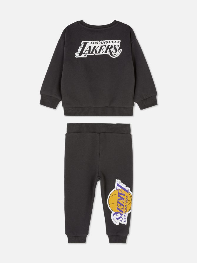 NBA Los Angeles Lakers Sweatshirt and Joggers Set - Image 4