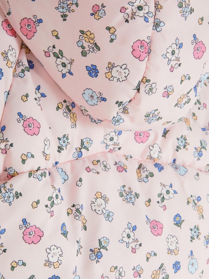 Mini Floral Puffer Jacket - Image 3