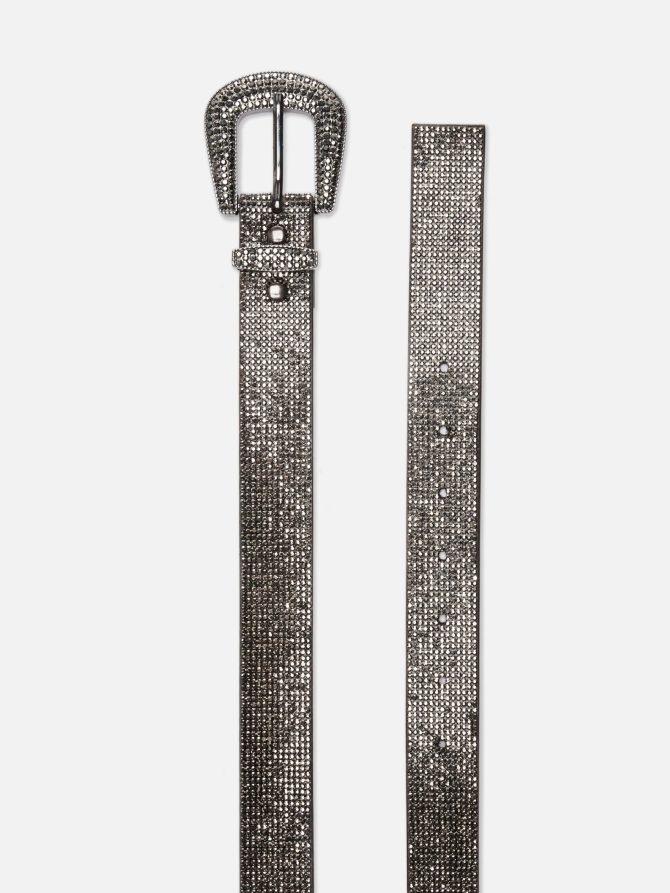 Rhinestone Buckle Belt - Image 2