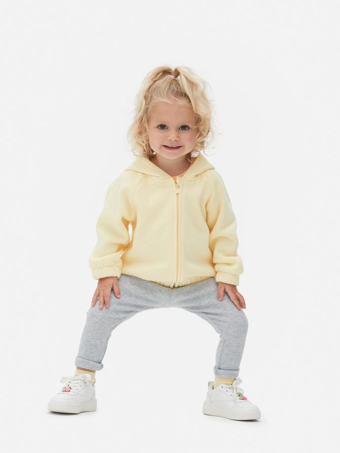 Color Block Zip Hoodie
