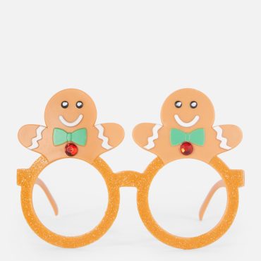 Gingerbread People Novelty Glasses