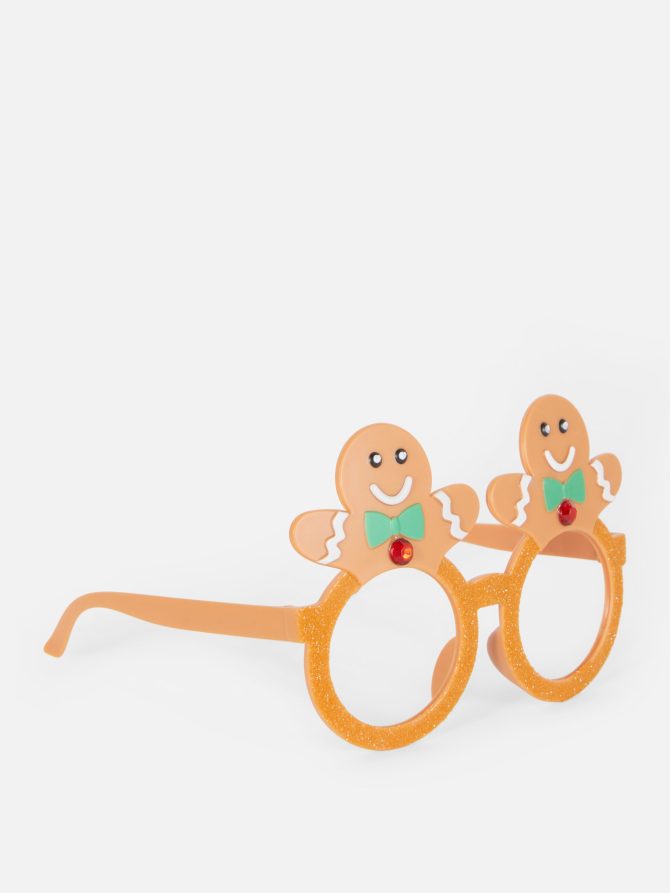 Gingerbread People Novelty Glasses - Image 2