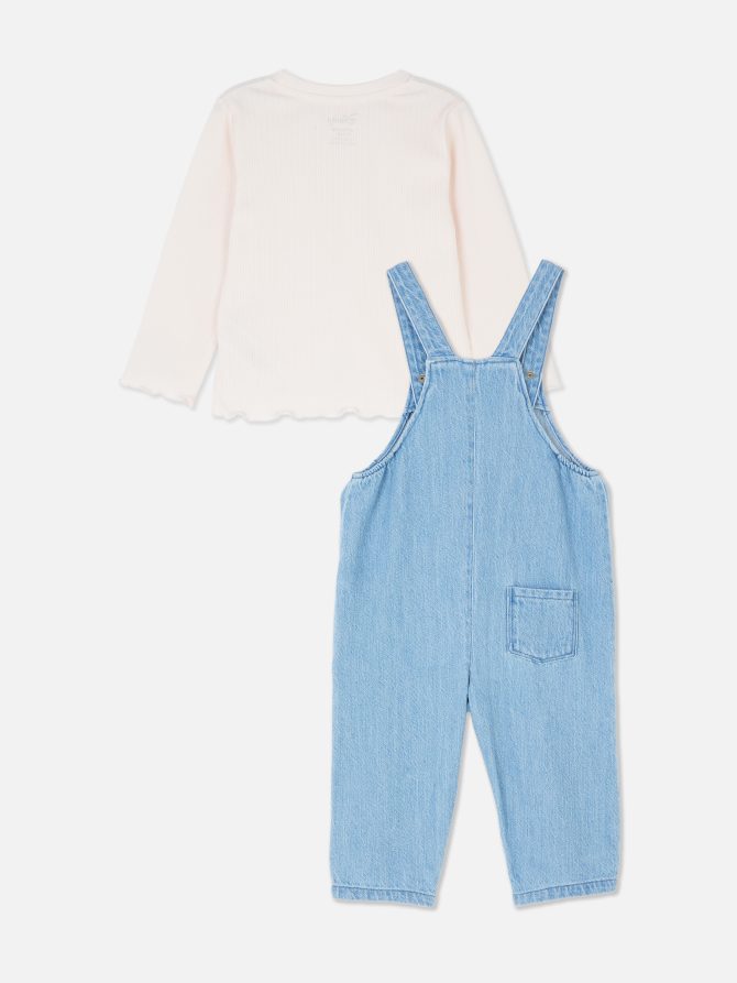 Disney’s Lilo and Stitch Overalls and T-Shirt Set - Image 4