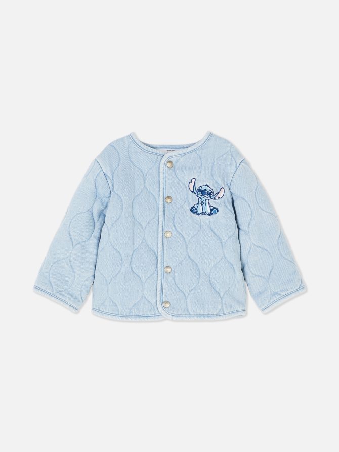 Disney’s Lilo and Stitch Quilted Denim Jacket - Image 3