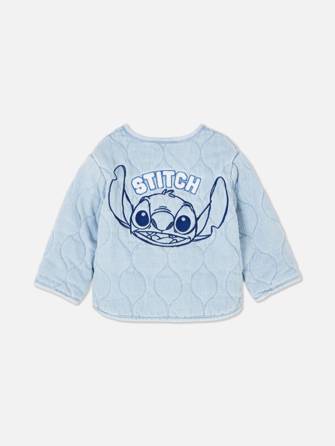 Disney’s Lilo and Stitch Quilted Denim Jacket - Image 4
