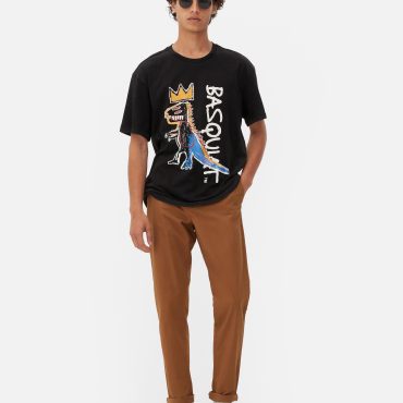 Basquiat Graphic Short Sleeve T-Shirt