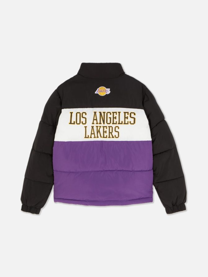 NBA Los Angeles Lakers Puffer Jacket - Image 4