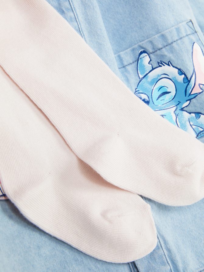 Disney’s Lilo and Stitch Denim Dress and Tights Set - Image 3
