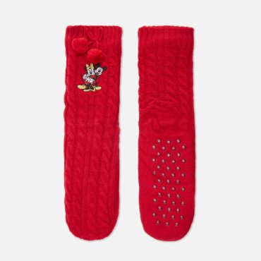 Disney’s Mickey Mouse and Minnie Mouse Cable Knit Socks