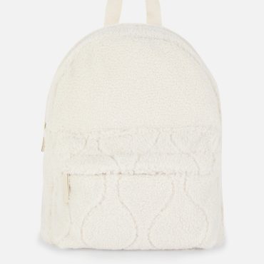 Fleece Zip Backpack
