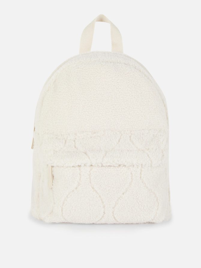 Fleece Zip Backpack