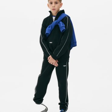 Piqué Quarter Zip Track Top