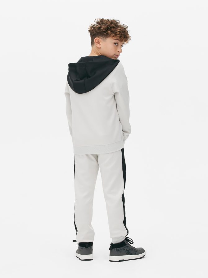 Color Block Zip Track Jacket - Image 2