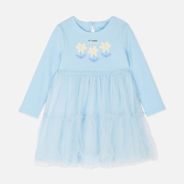 Daisy Ribbed Tutu Dress