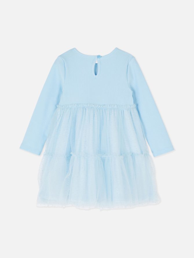 Daisy Ribbed Tutu Dress - Image 2