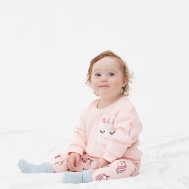 Unicorn Sweatshirt and Leggings Set
