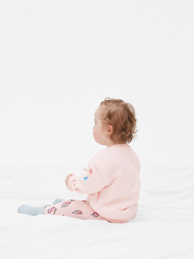 Unicorn Sweatshirt and Leggings Set - Image 2