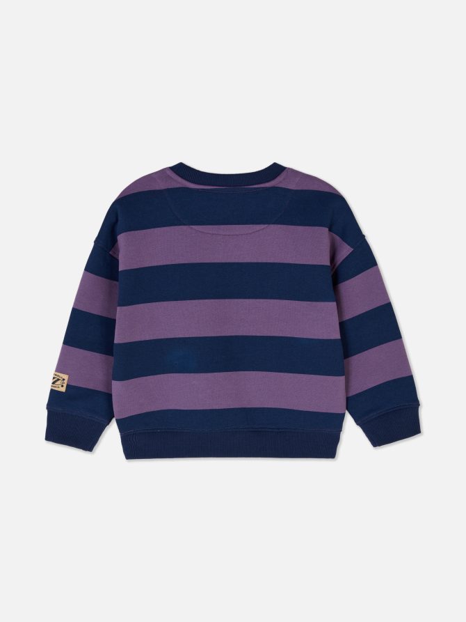 Have Fun Striped Sweatshirt - Image 4