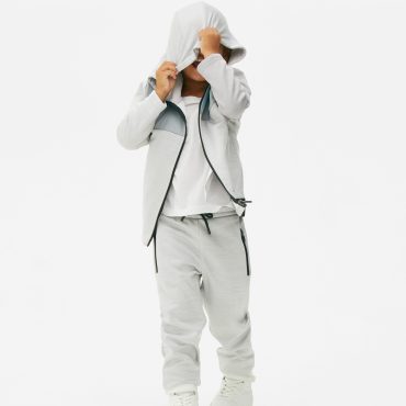 Color Block Track Hoodie