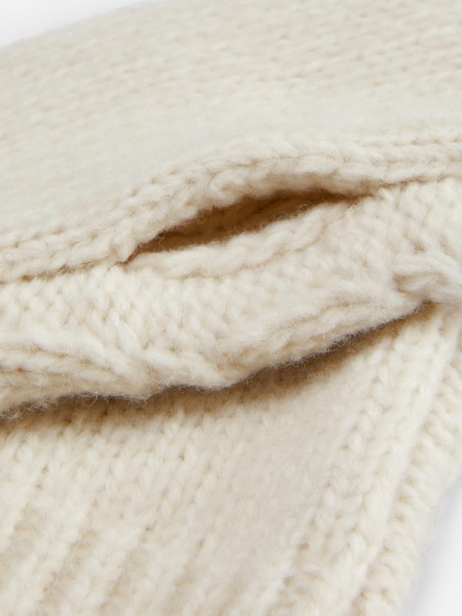 Cable Knit Wrist Warmers - Image 2