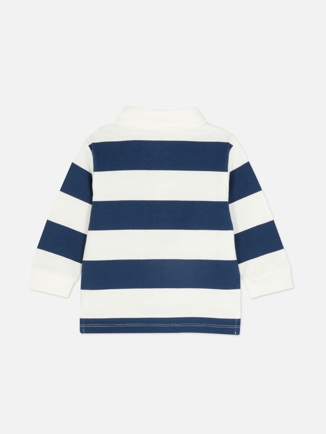Striped Polo Shirt - Image 2