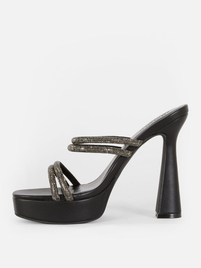 Rita Ora Embellished Platform Mules - Image 4