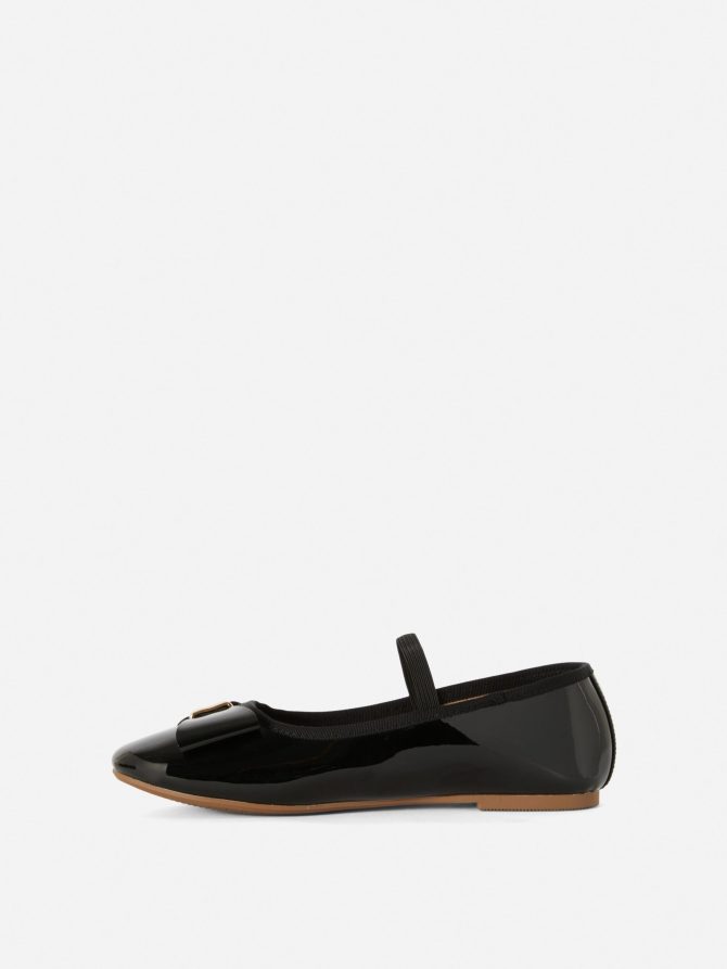 Patent Bow Ballerinas - Image 4