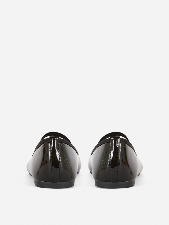 Laser Cut Patent Ballerinas - Image 3