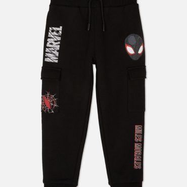Marvel Spider-Man Miles Morales Cargo Joggers