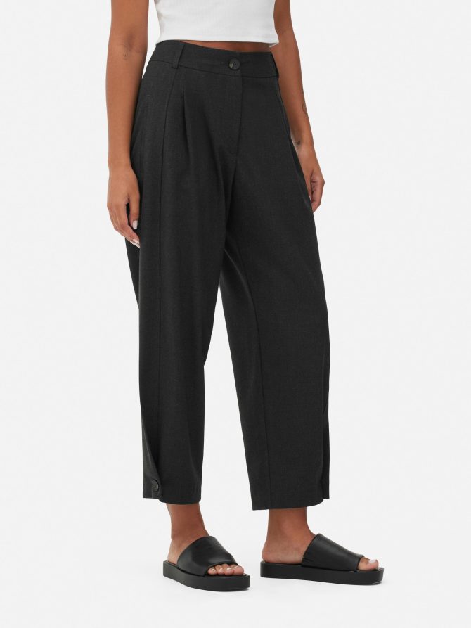 Pleated Tapered Pants - Image 2