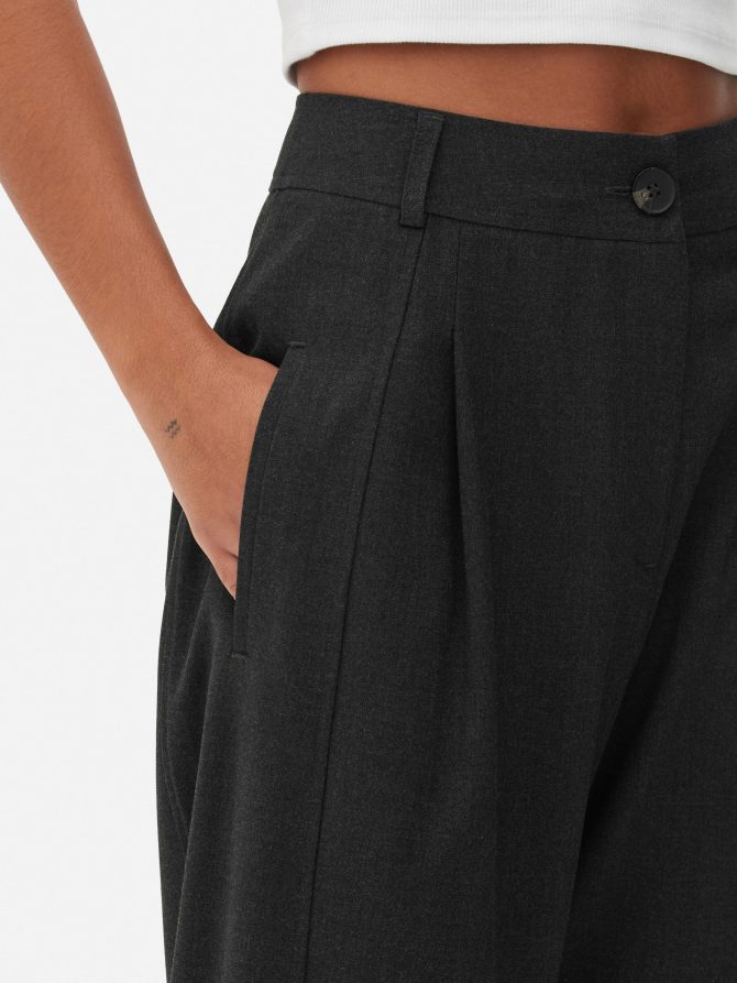 Pleated Tapered Pants - Image 3