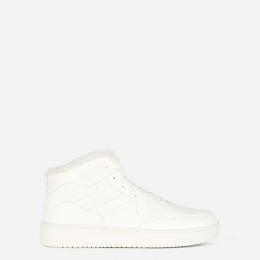 Faux Fur Lined High Tops